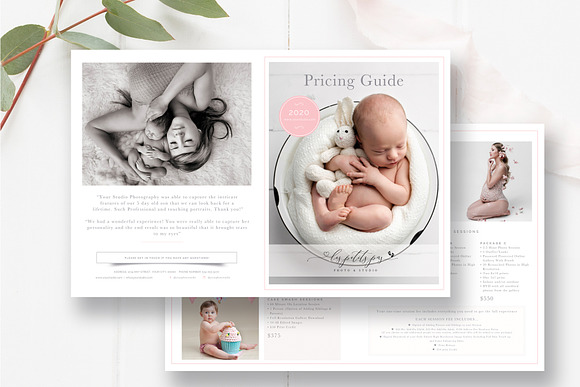 Photography Bi-fold Brochure PSD in Brochure Templates - product preview 1