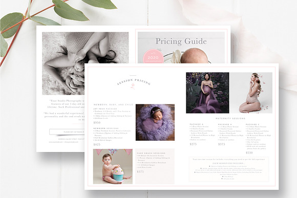 Photography Bi-fold Brochure PSD in Brochure Templates - product preview 2