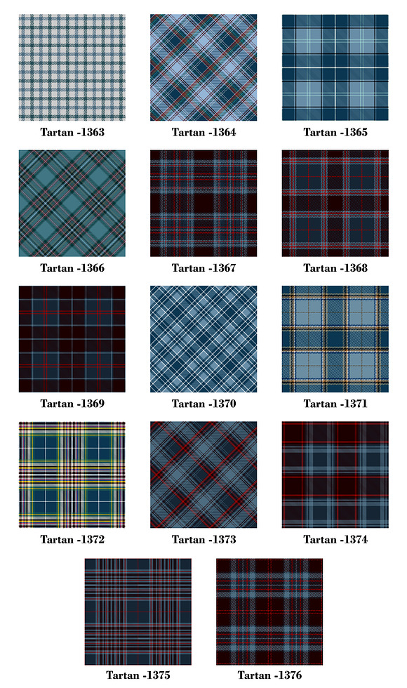 Seamless Tartan Pattern. Part–101 in Patterns - product preview 1