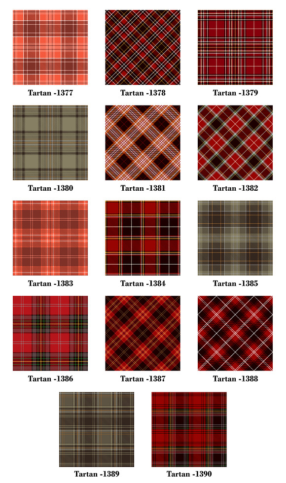 Seamless Tartan Pattern. Part–102 in Patterns - product preview 1