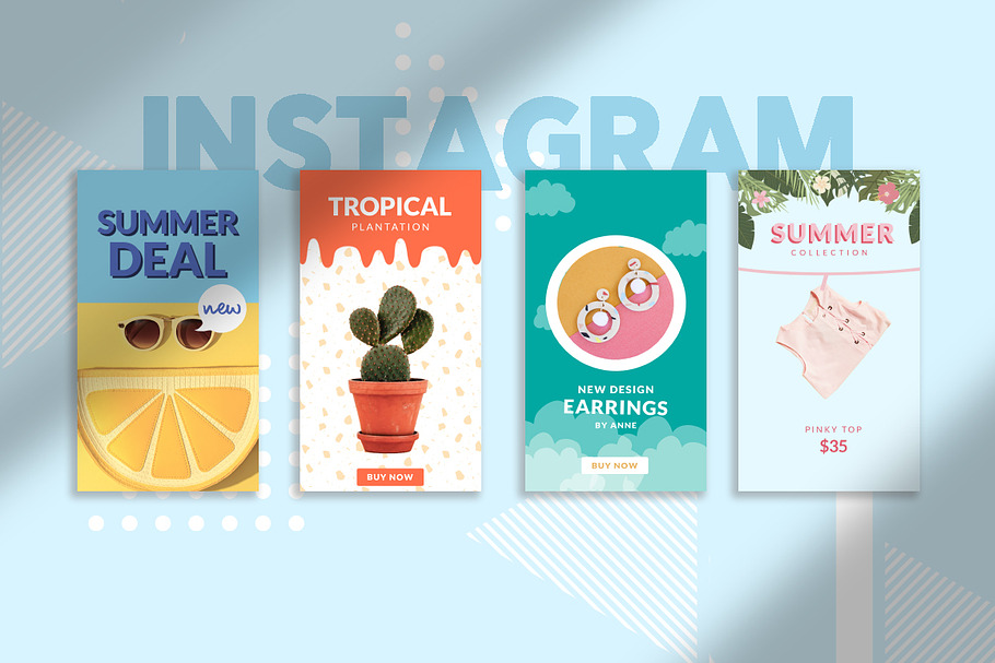 ANIMATED Colorful Social Media Pack