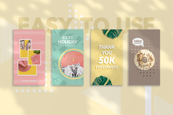 ANIMATED Colorful Social Media Pack in Instagram Templates - product preview 7