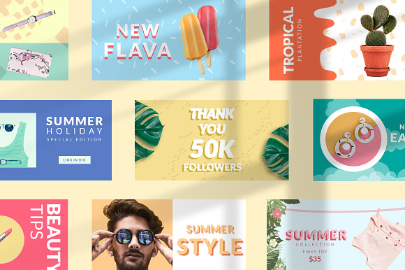ANIMATED Colorful Social Media Pack in Instagram Templates - product preview 9