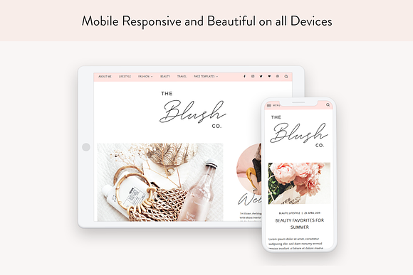 Lifestyle & Beauty Blog Theme in WordPress Blog Themes - product preview 5