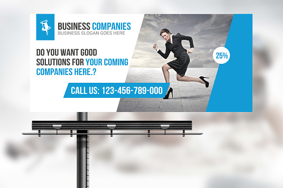 Multipurpose Business Billboard in Flyer Templates - product preview 1