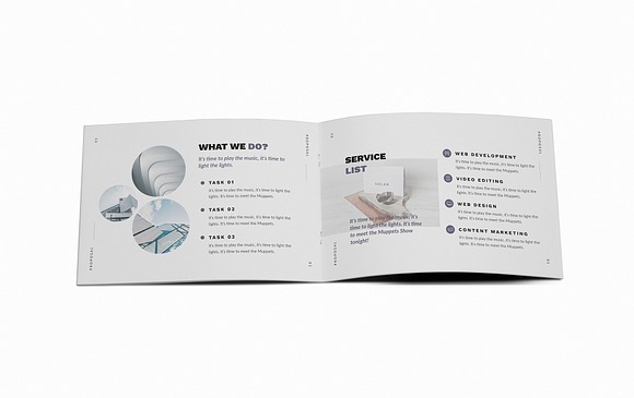 Monte Carlo Creative A5 Brochure in Brochure Templates - product preview 6