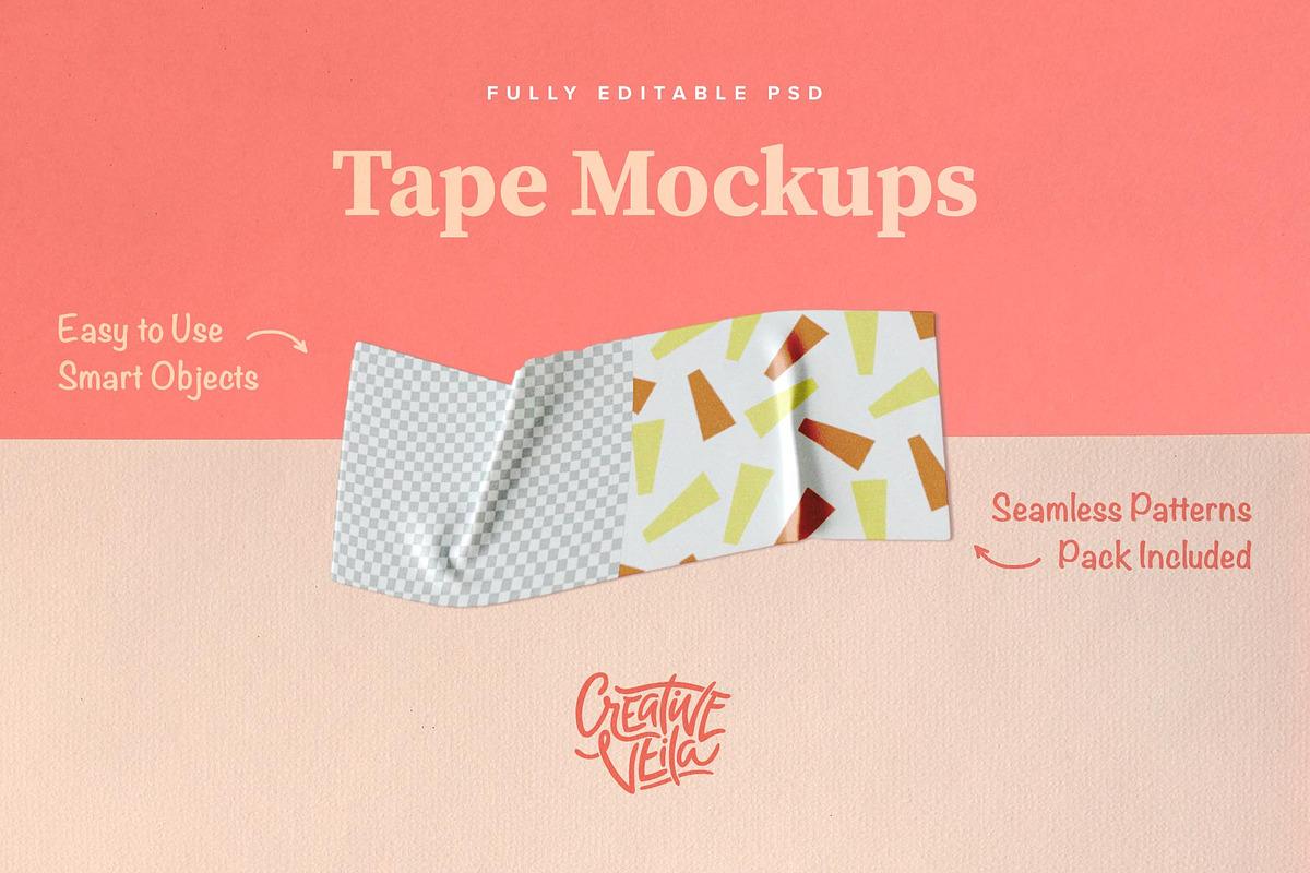 Washi Tape PSD Mockups in Print Mockups - product preview 8