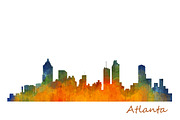 Atlanta City Skyline Hq v1