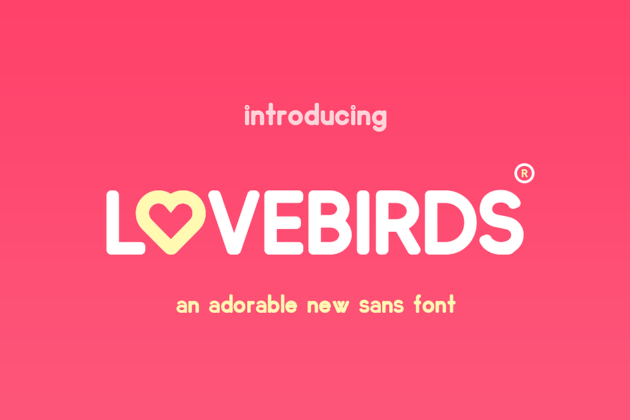 Lovebirds Font in Sans-Serif Fonts - product preview 8