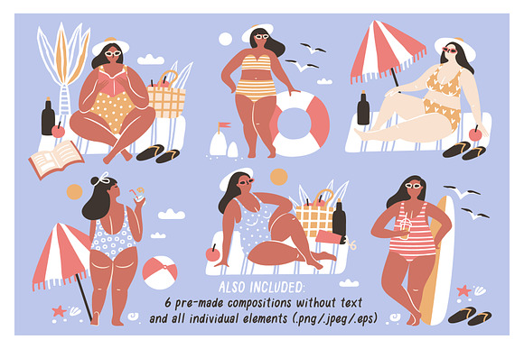 Summer Vibes illustration in Illustrations - product preview 3