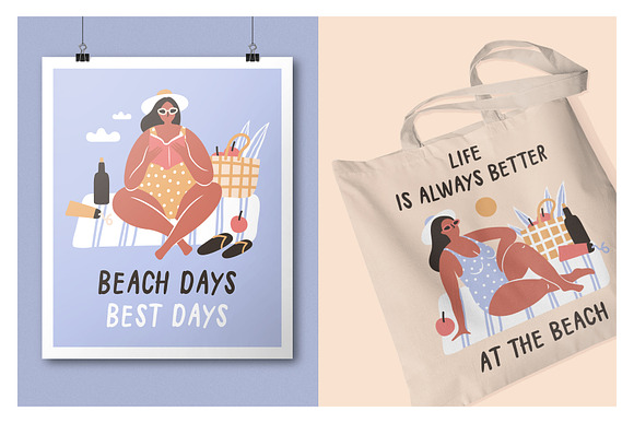 Summer Vibes illustration in Illustrations - product preview 4
