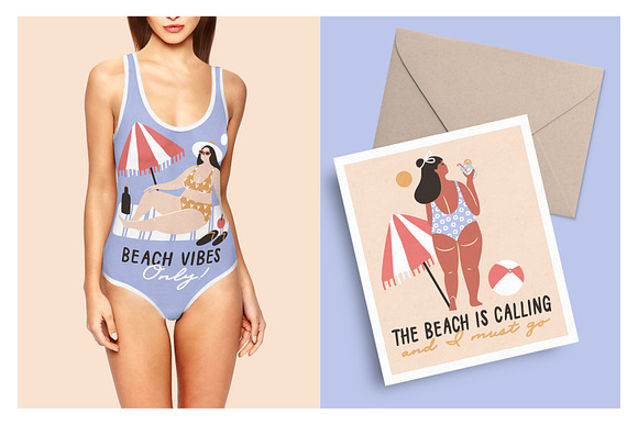 Summer Vibes illustration in Illustrations - product preview 5