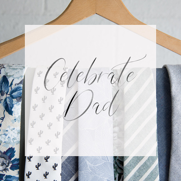 Father's Day Ties Styled Stock in Instagram Templates - product preview 1