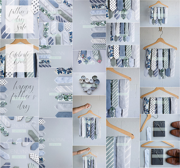 Father's Day Ties Styled Stock in Instagram Templates - product preview 5