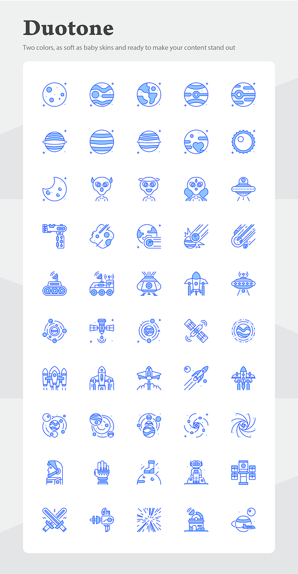 Space Galaxy Icon Set in Icons - product preview 2