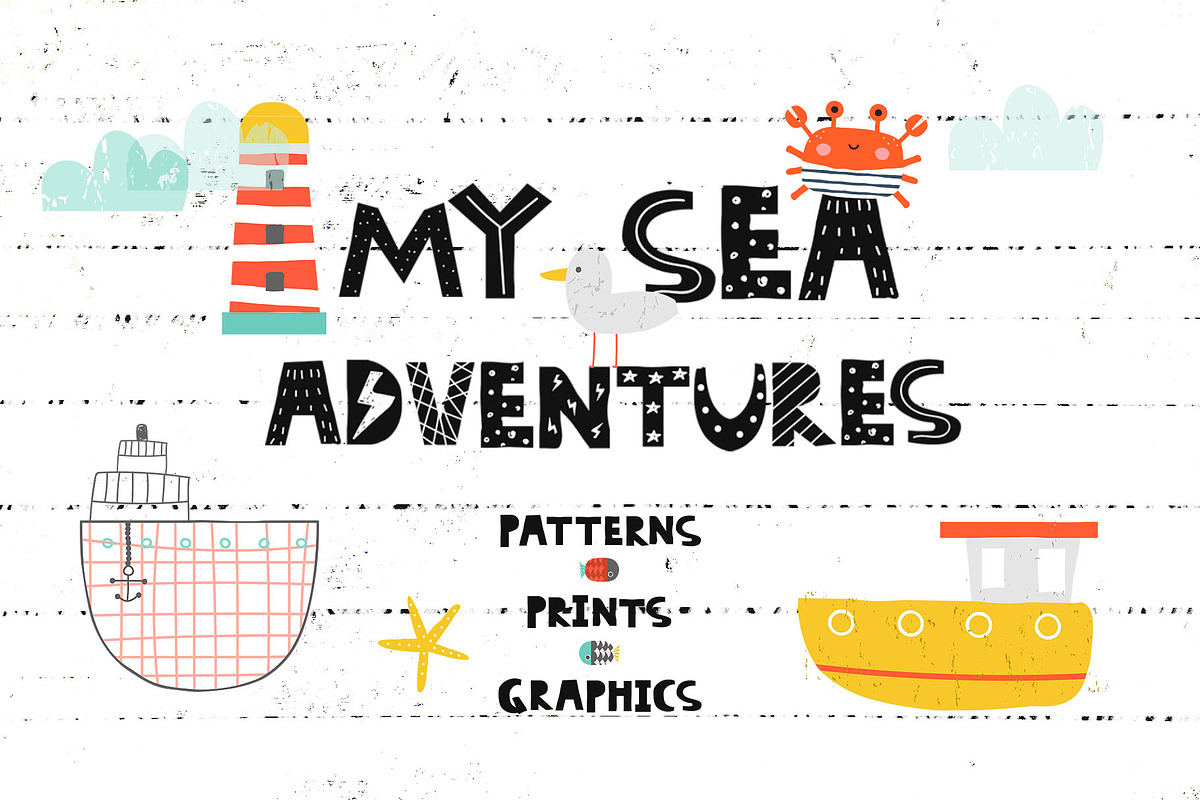 My sea adventures in Illustrations - product preview 8