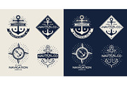 Nautical Logo, Emblem