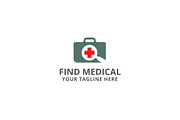 Find Medical Logo Template