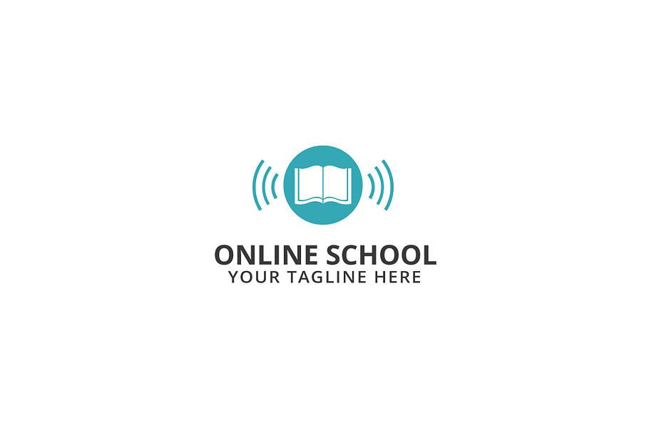 Online School Logo Template