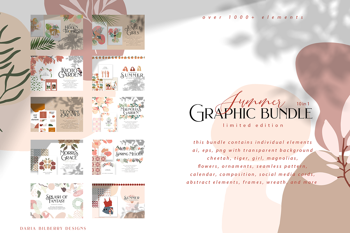 SUMMER GRAPHIC SUNDLE 99% SALE! in Illustrations - product preview 8