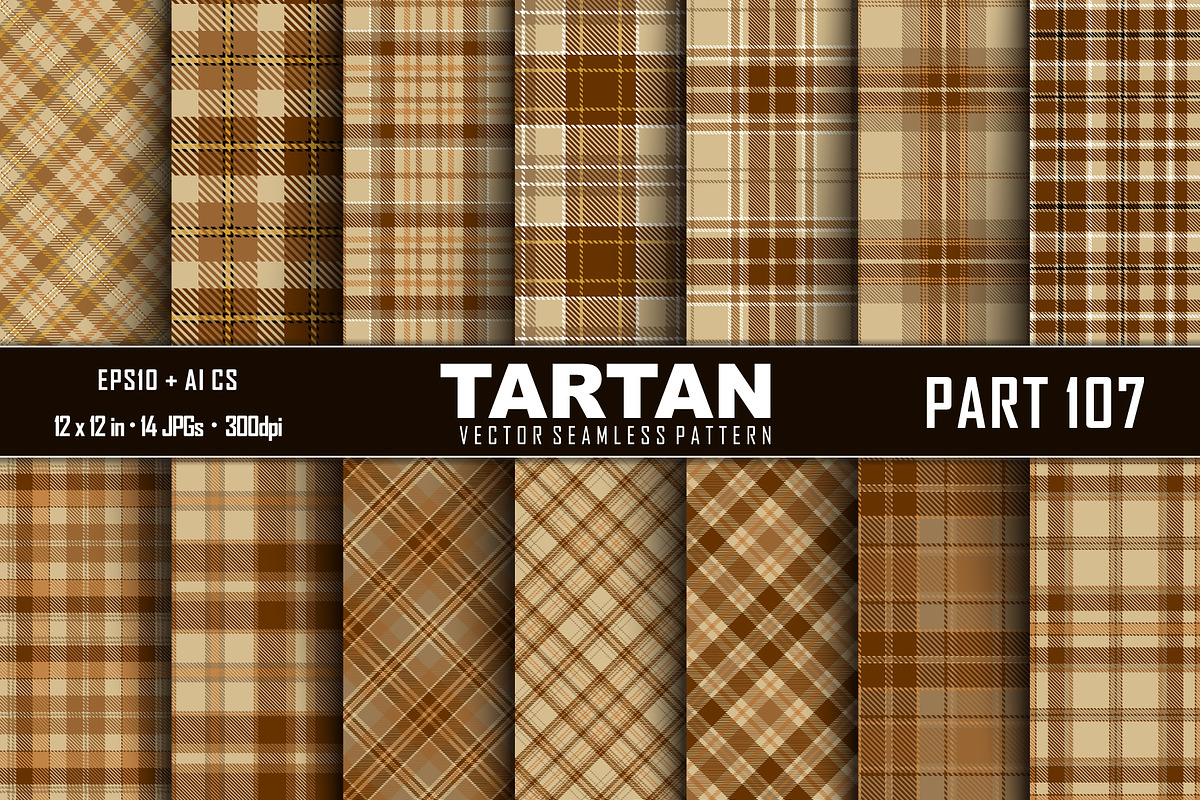 Seamless Tartan Pattern. Part–107 in Patterns - product preview 8