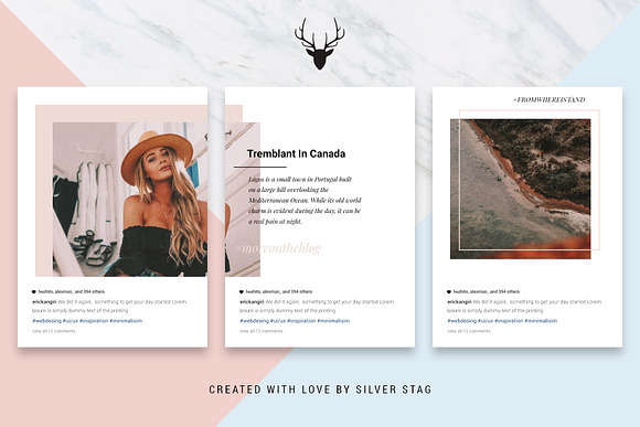 #InstaGrid 1.0 Canva Puzzle Template in Instagram Templates - product preview 7