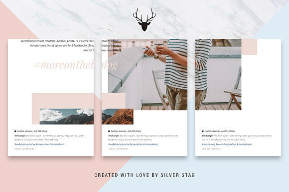 #InstaGrid 1.0 Canva Puzzle Template in Instagram Templates - product preview 9