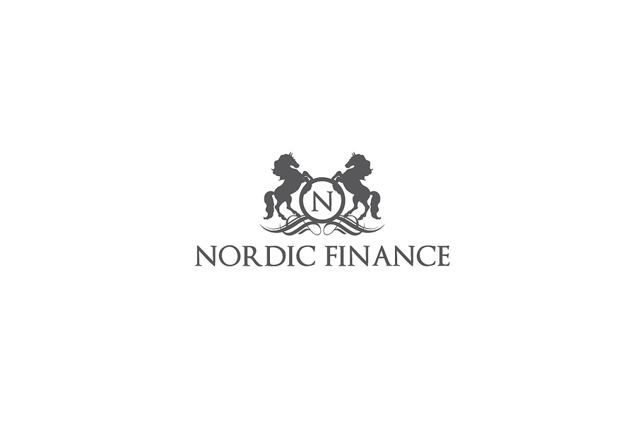 Nordic Finance Logo Template
