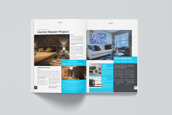 Business Magazine in Magazine Templates - product preview 4
