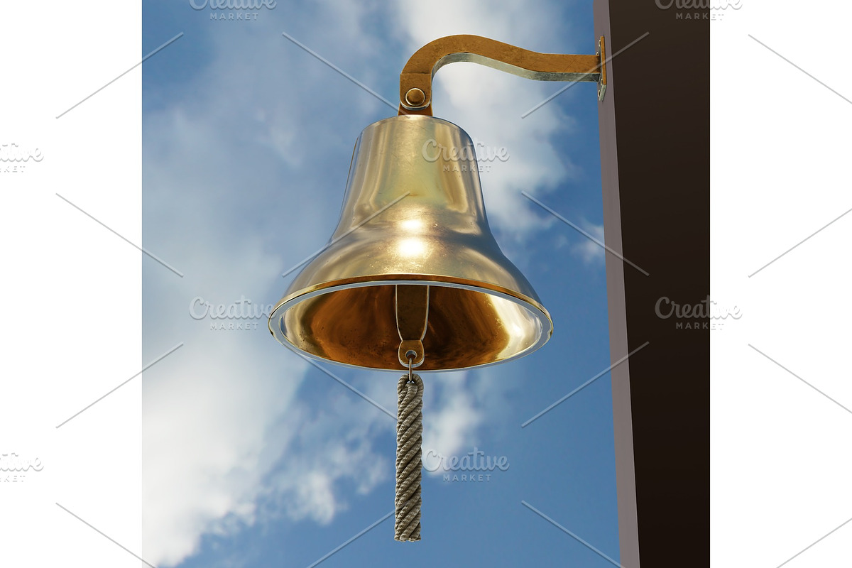 Nautical Ship Bell in Illustrations - product preview 8