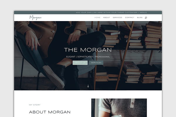 The Morgan - Wordpress Divi Theme