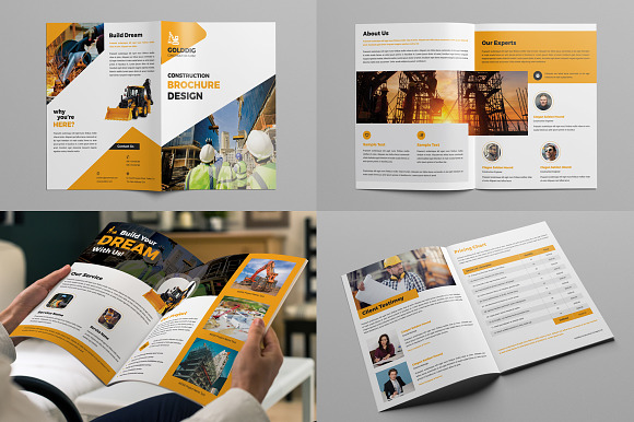 Construction Template Bundle in Brochure Templates - product preview 2
