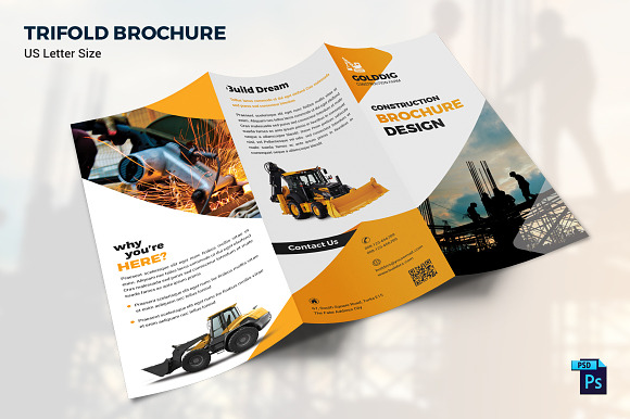 Construction Template Bundle in Brochure Templates - product preview 3