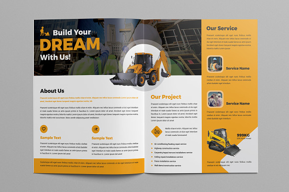 Construction Template Bundle in Brochure Templates - product preview 6