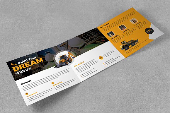 Construction Template Bundle in Brochure Templates - product preview 9