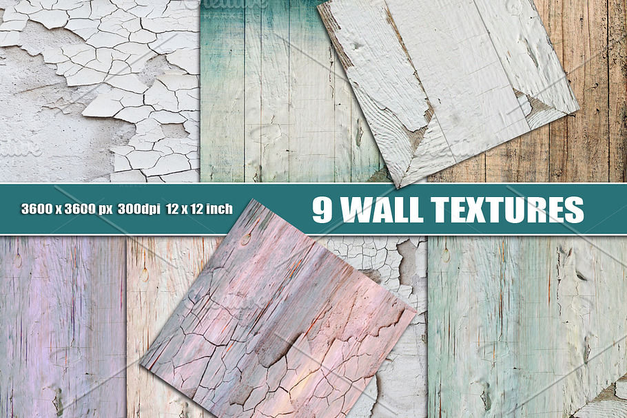Painted wall cracks texture overlay