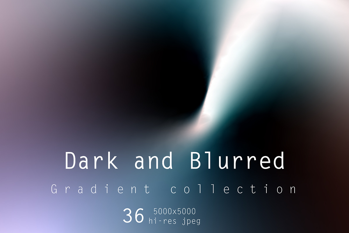 Dark and Blurred Holo Gradients in Textures - product preview 8