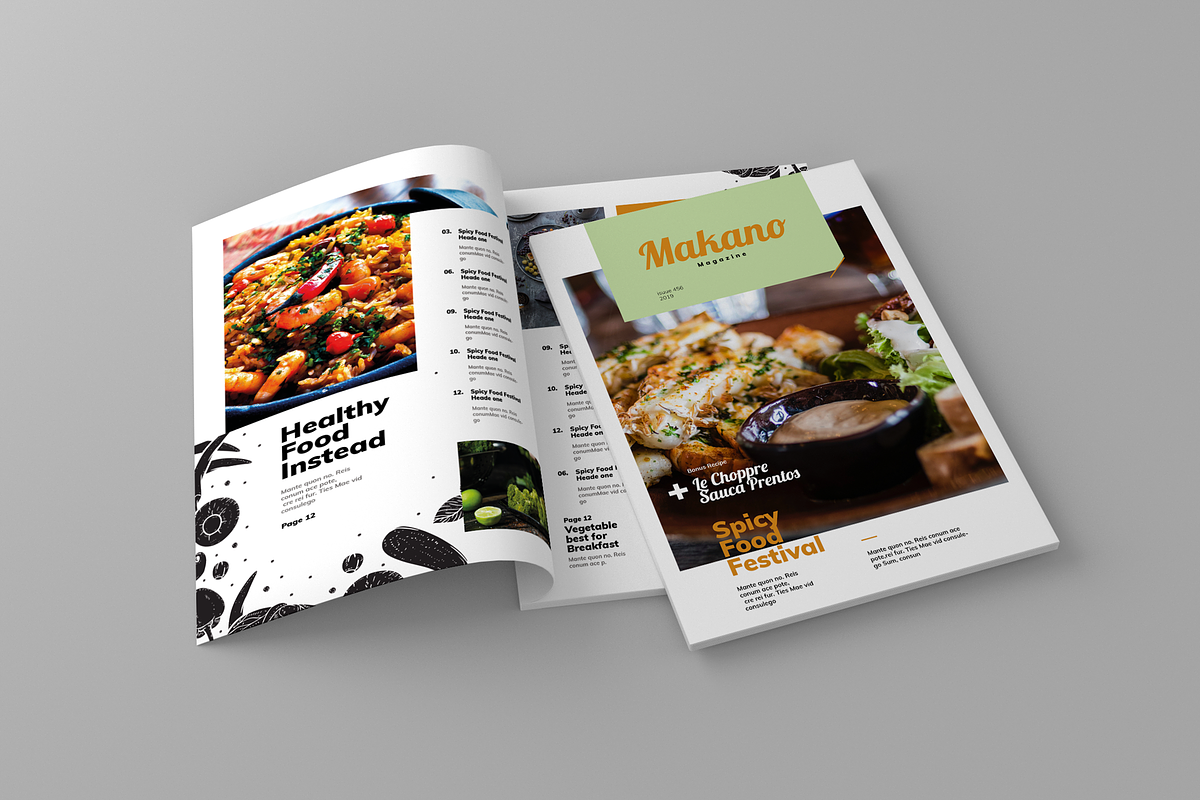 Makano - Magazine Template in Magazine Templates - product preview 8