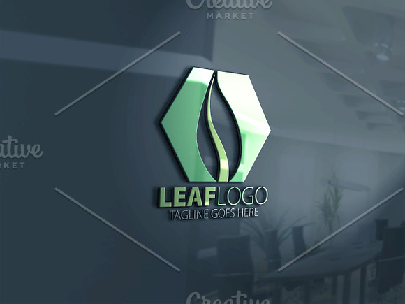 Leaf Logo in Logo Templates - product preview 1