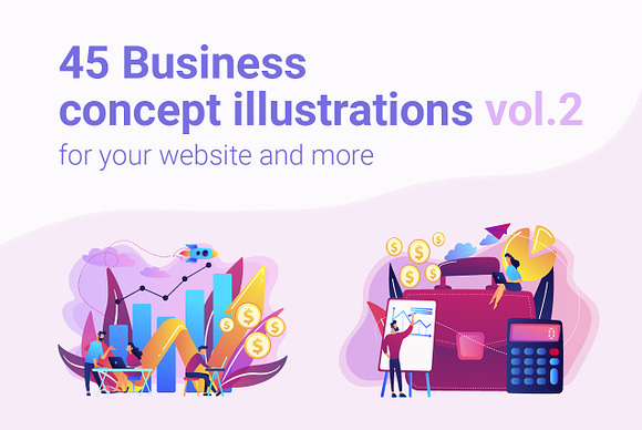 Business concept illustrations v.2 in UI Kits and Libraries - product preview 12