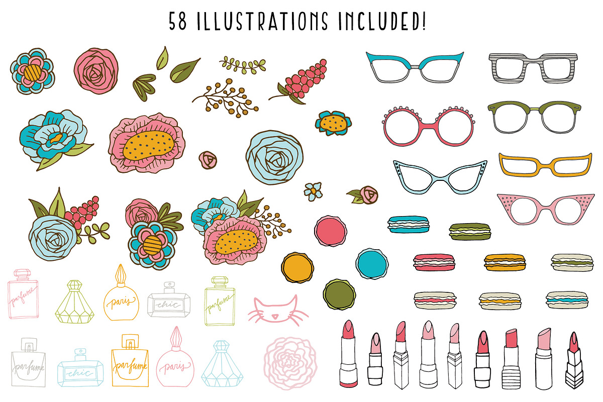 Girls Wanna Have Fun Illustrations in Illustrations - product preview 8