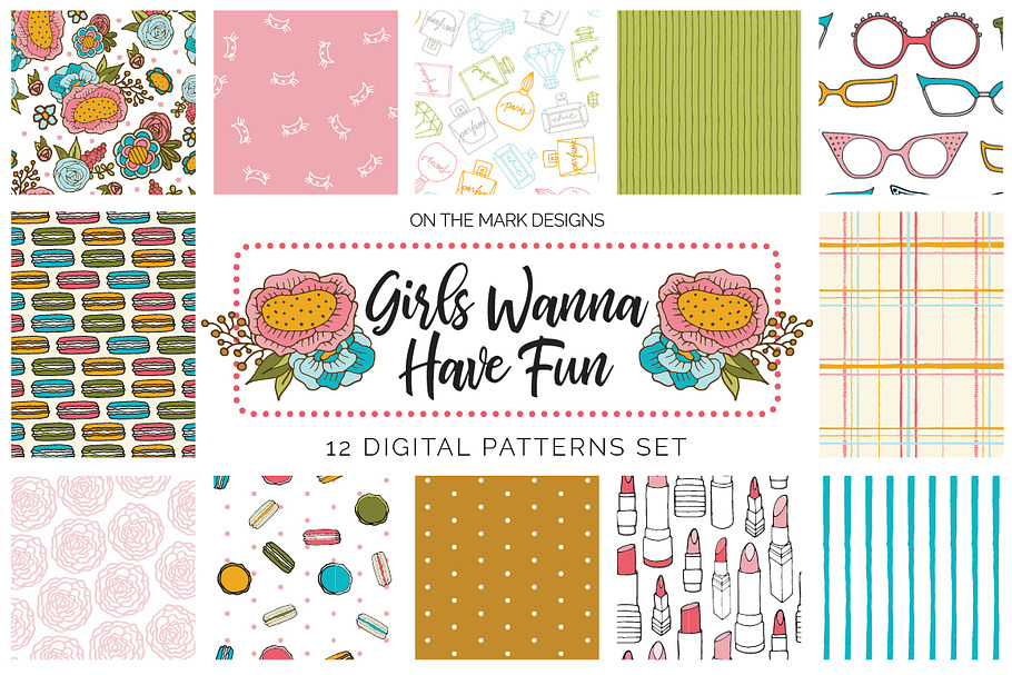 Girls Wanna Have Fun Patterns in Patterns - product preview 8