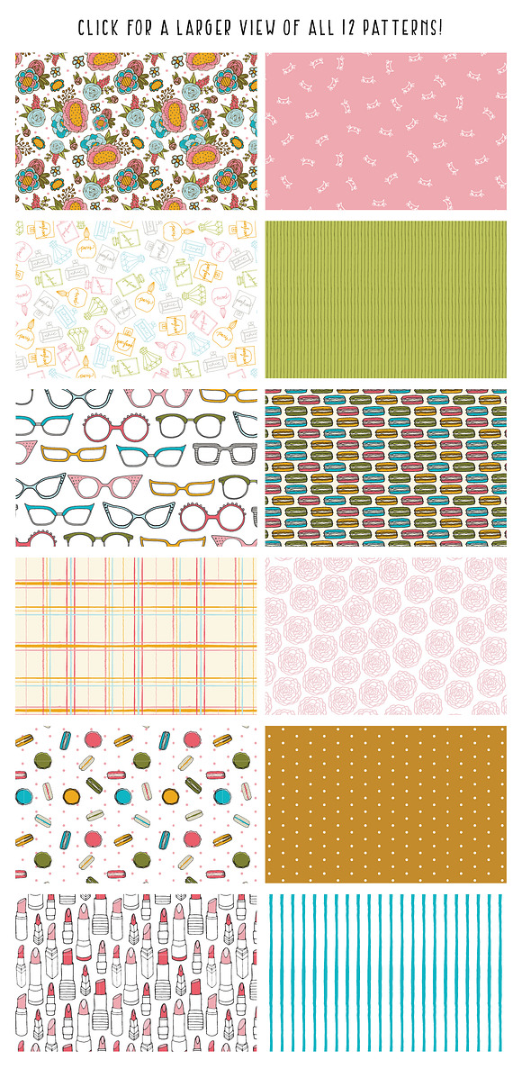 Girls Wanna Have Fun Patterns in Patterns - product preview 1