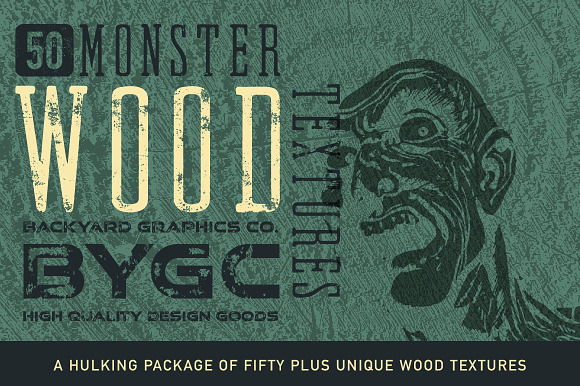 50 Monster Wood Textures in Textures - product preview 8