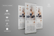 Yoga Roll-Up Banner