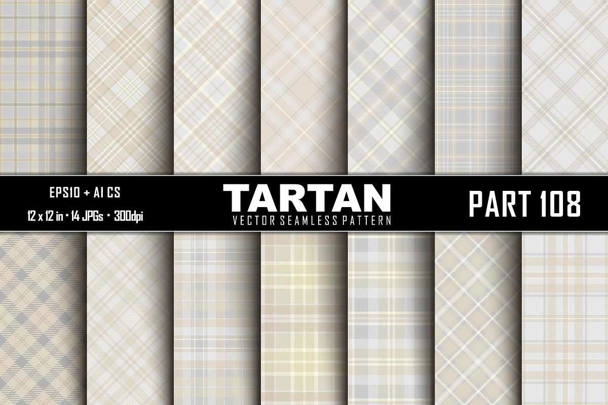 Seamless Tartan Pattern. Part–108 in Patterns - product preview 8