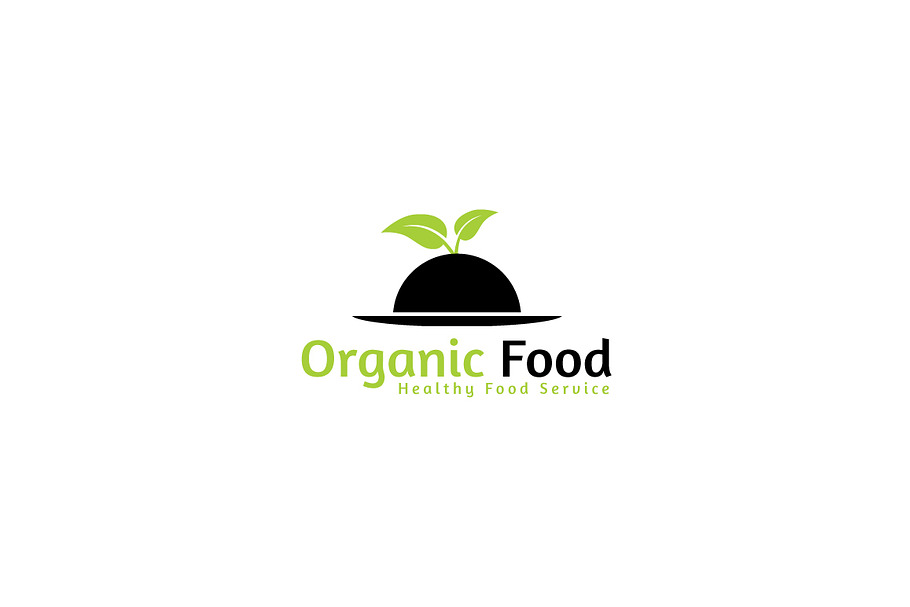 Organic Food Logo Template in Logo Templates - product preview 8