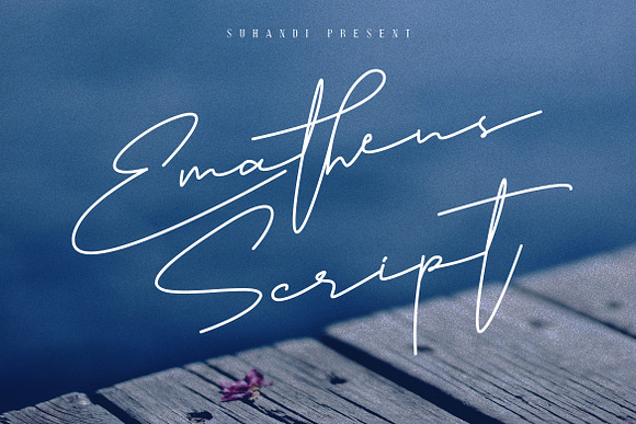 Emathens Script in Fonts - product preview 4