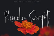 Rindu Script