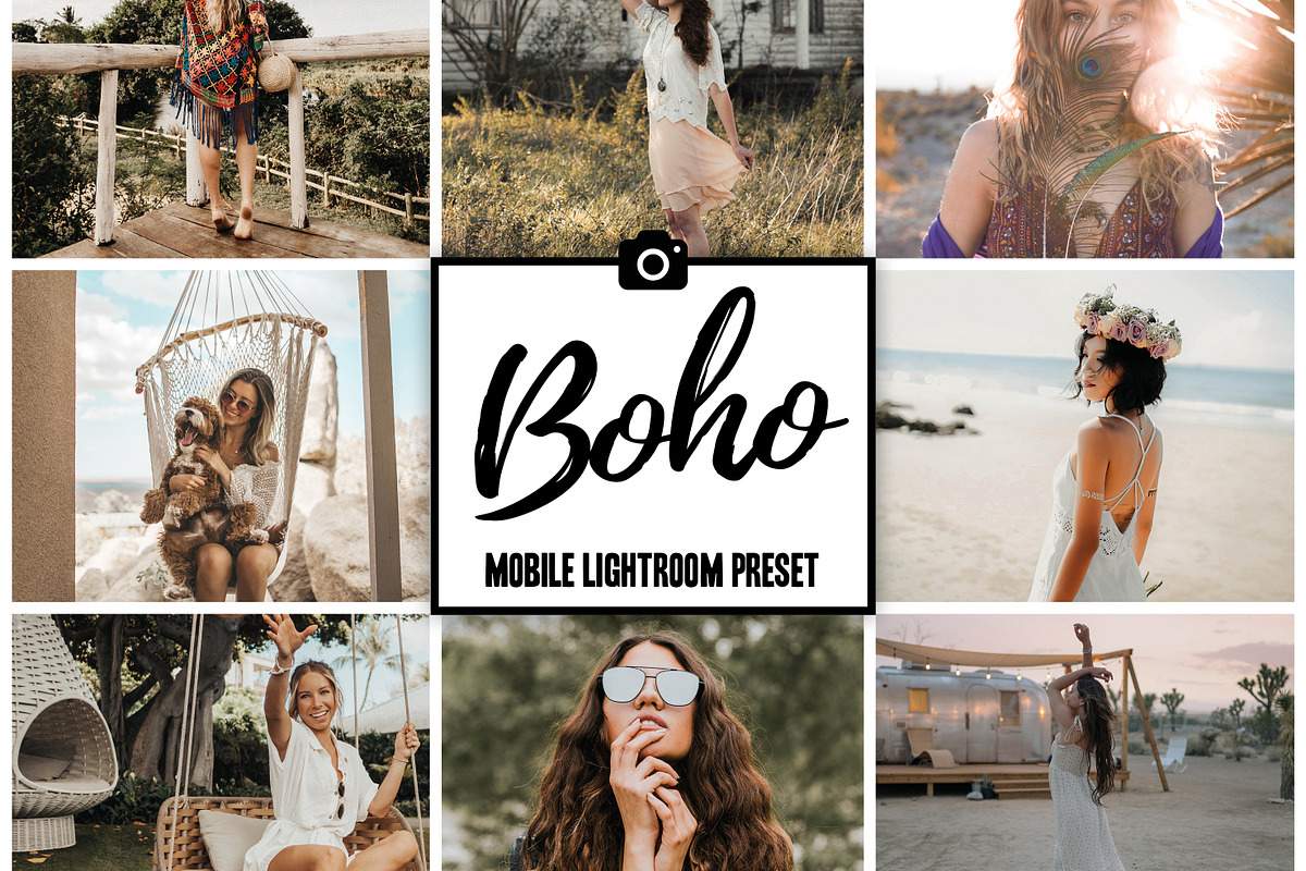 BOHO Mobile Lightroom Presets in Add-Ons - product preview 8